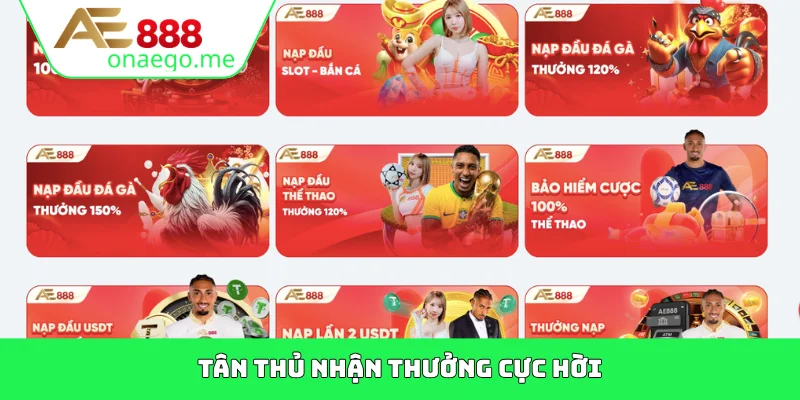 Tân thủ nhận thưởng cực hời